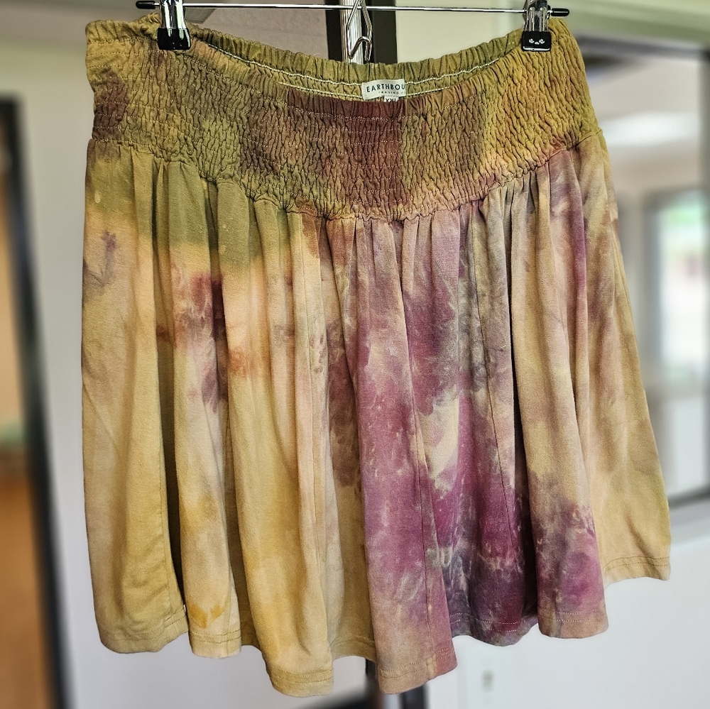 Recycled Riot goblincore dyed skirt